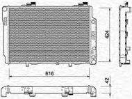 Теплообменник MAGNETI MARELLI 350213743000