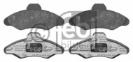 Комплект тормозных колодок FEBI BILSTEIN 16038
