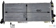 Теплообменник BEHR HELLA SERVICE 8MK 376 704-841