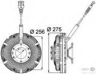Сцепление BEHR HELLA SERVICE 8MV 376 734-781