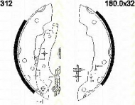 Комлект тормозных накладок TRISCAN 8100 10312