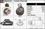 Стартер DELCO REMY DRS1270