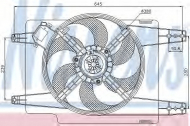 Вентилятор NISSENS 85119