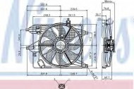 Вентилятор NISSENS 85252