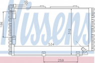 Конденсатор NISSENS 94332