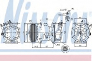 Компрессор NISSENS 89053