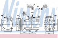 Компрессор NISSENS 89238