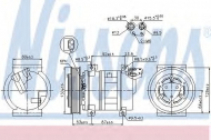 Компрессор NISSENS 89330