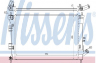 Теплообменник NISSENS 67555