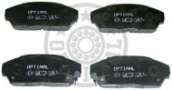 Комплект тормозных колодок OPTIMAL 9652