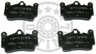 Комплект тормозных колодок OPTIMAL 12186
