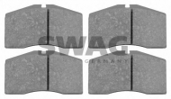 Комплект тормозных колодок SWAG 38 91 6514