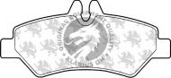 Комплект тормозных колодок QH Benelux BP1556