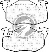 Комплект тормозных колодок QH Benelux BP872