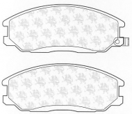 Комплект тормозных колодок QH Benelux BP1245