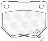 Комплект тормозных колодок QH Benelux BP894
