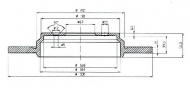 Тормозной диск QH Benelux BDC5232