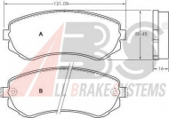 Комплект тормозных колодок A.B.S. 37082 OE