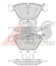 Комплект тормозных колодок A.B.S. 37667 OE