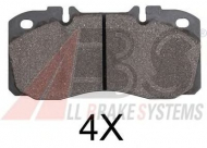 Комплект тормозных колодок A.B.S. 37743 OE
