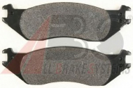 Комплект тормозных колодок A.B.S. 38443