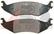 Комплект тормозных колодок A.B.S. 38444