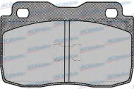 Комплект тормозных колодок ACDelco AC058010D