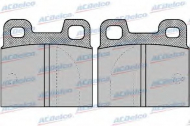 Комплект тормозных колодок ACDelco AC058028D