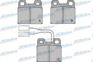 Комплект тормозных колодок ACDelco AC058030D