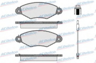 Комплект тормозных колодок ACDelco AC0581106D