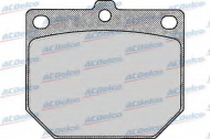 Комплект тормозных колодок ACDelco AC058166D
