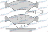 Комплект тормозных колодок ACDelco AC058735D