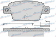 Комплект тормозных колодок ACDelco AC058780AD