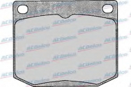 Комплект тормозных колодок ACDelco AC438085D