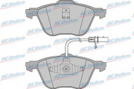 Комплект тормозных колодок ACDelco AC601781D