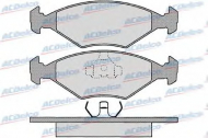 Комплект тормозных колодок ACDelco AC601881D
