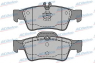 Комплект тормозных колодок ACDelco AC603781D