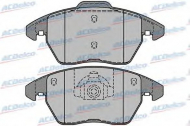 Комплект тормозных колодок ACDelco AC608881D