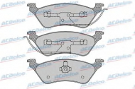 Комплект тормозных колодок ACDelco AC618683D
