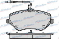 Комплект тормозных колодок ACDelco AC619781D