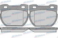 Комплект тормозных колодок ACDelco AC624881D