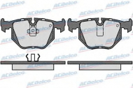 Комплект тормозных колодок ACDelco AC661481D