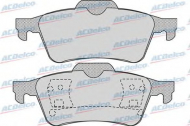 Комплект тормозных колодок ACDelco AC686781D