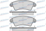 Комплект тормозных колодок ACDelco AC789381D