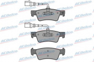 Комплект тормозных колодок ACDelco AC871681D