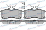 Комплект тормозных колодок ACDelco AC992581D