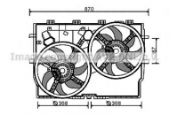Вентилятор AVA QUALITY COOLING FT7586