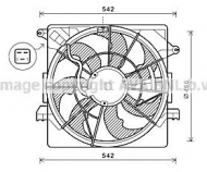 Вентилятор AVA QUALITY COOLING HY7550