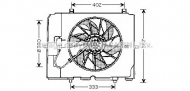 Вентилятор AVA QUALITY COOLING MS7502