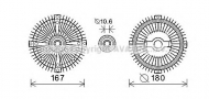 Сцепление AVA QUALITY COOLING MSC499